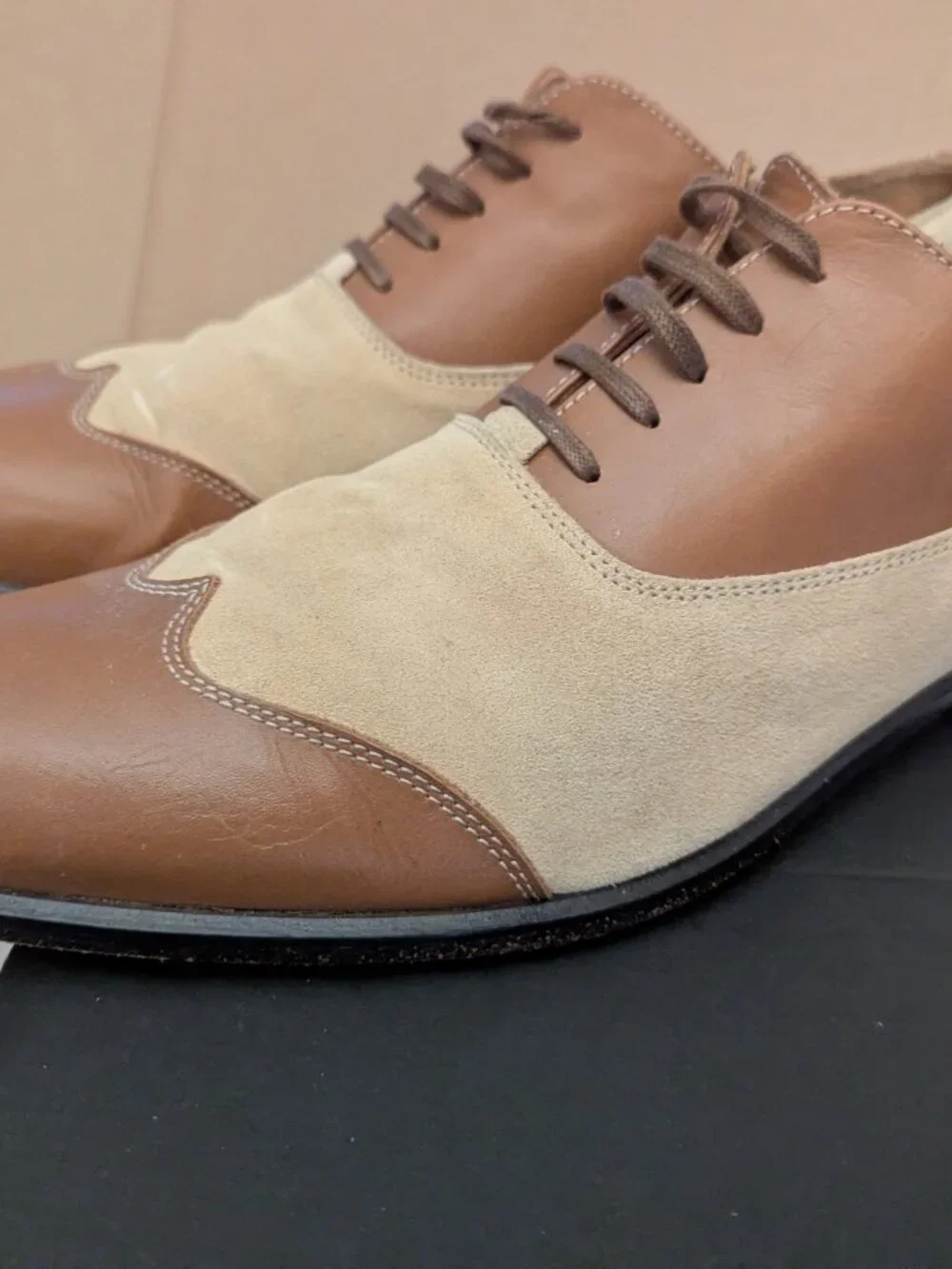 Mens Suede & Leather Derby's 
